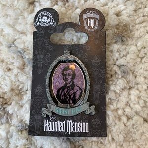 The Haunted Mansion, “Ghost Host”, trading pin, Disney Parks, NWT